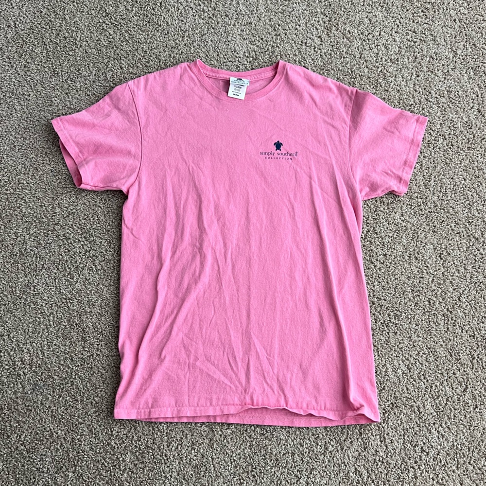 Simply Southern Cheerleading Turtle T-shirt